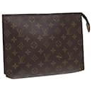 LOUIS VUITTON Monogram Poche Toilette 26 Pouch M47542 LV Auth 81341 - Louis Vuitton