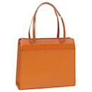 LOUIS VUITTON Epi Croisette PM Tote Bag Orange Mandarin M5249H LV Auth 82579 - Louis Vuitton