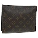 LOUIS VUITTON Monogram Poche Toilette 19 Pouch M47544 LV Auth 84309 - Louis Vuitton