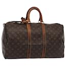 LOUIS VUITTON Monogram Keepall 45 Borsa Boston M41428 LV Auth yk13804 - Louis Vuitton