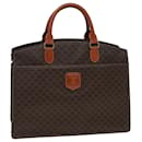 CELINE Toile Macadam PVC Cuir Marron Auth 84422 - Céline