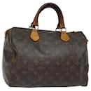 LOUIS VUITTON Bolsa de mão Monogram Speedy 30 M41526 LV Auth 84801 - Louis Vuitton