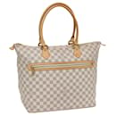 LOUIS VUITTON Sac Tote Damier Azur Saleya GM N51184 LV Auth 83629 - Louis Vuitton