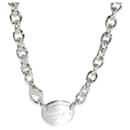 Collier Tag Ovale Retour à Tiffany en Argent Sterling - Tiffany & Co