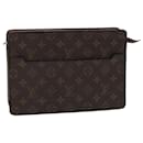 LOUIS VUITTON Pochette Masculina Monogram Bolsa de Clutch M51795 LV Auth hk1491 - Louis Vuitton
