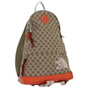 GUCCI THE NORTH FACE GG Mochila Beige Naranja 650288 GY5TN 8893 Auth 83811 - Gucci