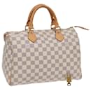 LOUIS VUITTON Borsa a Mano Speedy 30 Damier Azur N41533 LV Auth 85268 - Louis Vuitton