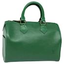 LOUIS VUITTON Epi Speedy 25 Handtasche Borneo Green M43014 LV Auth mr395A - Louis Vuitton