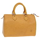 LOUIS VUITTON Epi Speedy 25 Hand Bag Tassili Yellow M43019 LV Auth 85124 - Louis Vuitton