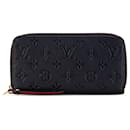 Portefeuille long Zippy en Monogram Empreinte bleu Louis Vuitton