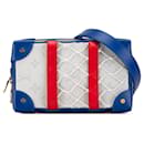 White Louis Vuitton NBA Monogram Soft Trunk Phone Bag