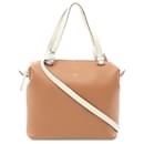 Bolsa satchel cube suave Celine Small Tan - Céline