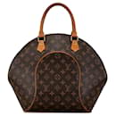 Bolsa de mão Ellipse MM Monograma Louis Vuitton marrom