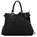 Black Louis Vuitton Monogram Denim Neo Cabby GM Satchel