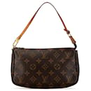 Brown Louis Vuitton Monogram Pochette Accessoires Shoulder Bag