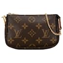 Bolso Mini Pochette Accessoires Monograma Louis Vuitton marrón