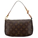 Brown Louis Vuitton Monogram Pochette Accessoires Shoulder Bag