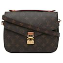 Brown Louis Vuitton Monogram Pochette Metis Satchel