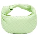 Mini bolso Jodie de nappa intrecciato verde Bottega Veneta