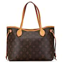 Brown Louis Vuitton Monogram Neverfull PM Tote Bag