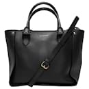 Bolsa tote de couro preto Alexander McQueen - Alexander Mcqueen