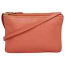 CELINE Small Trio Crossbody Bag in Coral - Céline