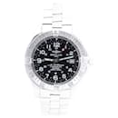 Breitling Superocean A17360 995472 SS AT 42mm Black Dial Watch