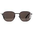 Lunettes de soleil teintées Bottega Veneta BV 1160SA en métal noir