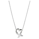 Loving Heart Anhänger von Paloma Picasso aus Sterlingsilber von Tiffany & Co.