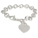 Bracelet en argent sterling avec tag cœur Return To Tiffany de Tiffany & Co.