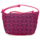 Bolsa Cubi Anagrama Rosa Pequena LOEWE - Loewe