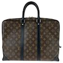 Borsa da viaggio Document Monogram Macassar Louis Vuitton