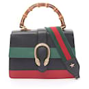 Bolsa de mão em couro Gucci Dionysus Bamboo