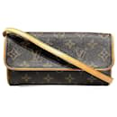 Louis Vuitton Monogram Pochette Twin PM Schultertasche