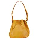 Louis Vuitton Epi Petit Noe Shoulder Bag Yellow Leather