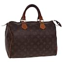 Borsa a mano Louis Vuitton Monogram Speedy 30 M41526 Lv Auth 78071