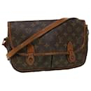 Sac à épaule Gibecière Mm Monogram Louis Vuitton M42247 Auth Lv Am4560