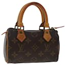 Sac à main Mini Speedy Monogram Louis Vuitton M41534 Auth Lv Am4818