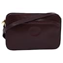 Bolsa de Ombro Gucci de Couro Vermelha 007 256 0051 Auth Yk12836