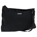 Bottega Veneta Shoulder Bag Nylon Black Auth 74837