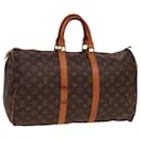 Sac Boston Keepall 45 Monogram Louis Vuitton M41428 Auth Am6352