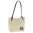 Fendi Shoulder Bag Canvas Beige Auth Ar11175B