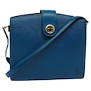 Louis Vuitton Epi Capuchin Shoulder Bag Blue M52345 Lv Auth 78394