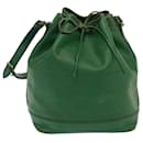 Bolsa de Ombro Noé Epi Louis Vuitton Verde M44004 Lv Auth 77594