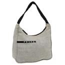 Prada Sport Handtasche aus grauem Canvas Auth Bs15460