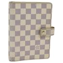 LOUIS VUITTON Agenda MM Damier Azur Couverture R20707 LV Auth 85580 - Louis Vuitton