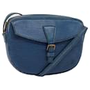 LOUIS VUITTON Epi June Feuille MM Bolsa de Hombro Azul M52155 LV Auth 82031 - Louis Vuitton