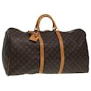 LOUIS VUITTON Monogram Keepall 60 Bolsa Boston M41422 LV Auth 85278 - Louis Vuitton