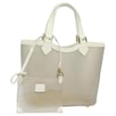 LOUIS VUITTON Epi Plage Mini Lagoon Bay Hand Bag White M92263 LV Auth 84972 - Louis Vuitton