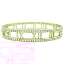 Bracelete Tiffany & Co. 'Atlas' em ouro rosa, diamantes.